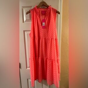 Novella NWT XL Lilly’s Coral Dress